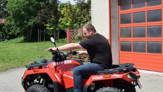 Quad dla strażaków ochotników