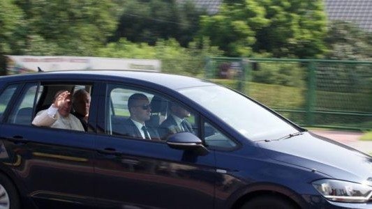 Papież Franciszek odwiedził miejsce pamięci Auschwitz-Birkenau