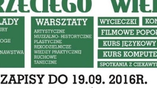 UTW w Kętach rozpoczął zapisy