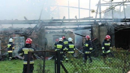 Paliła się stodoła – FOTO