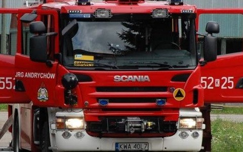 Nocna akcja strażaków w zakładzie Grupy Kęty