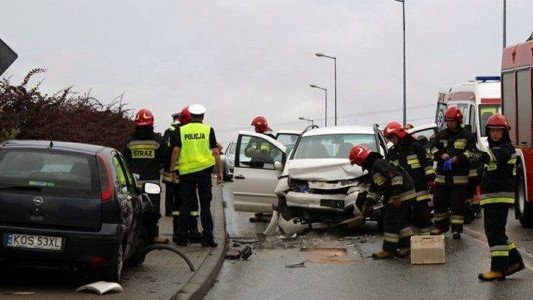 Utrudnienia na ulicy Śląskiej w Babicach – FOTO