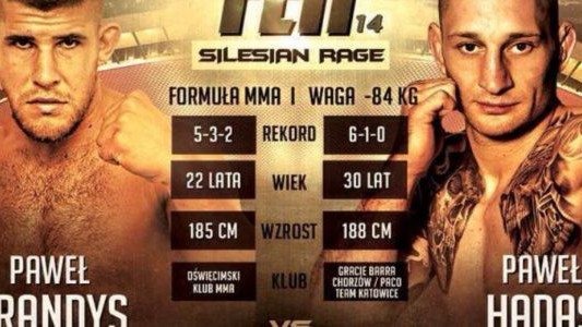 Walka Pawła Brandysa już za tydzień