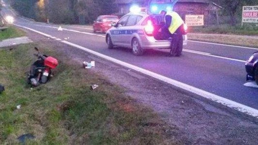 Rówieśnicy zderzyli się podczas wyprzedzania