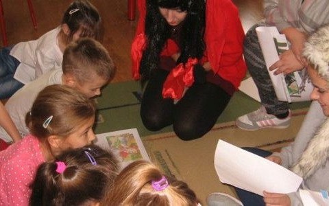 Czytali bajki przedszkolakom