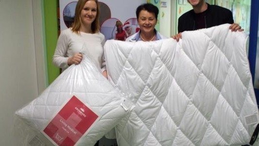 Poduszki dla maluszków trafiły do szpitala