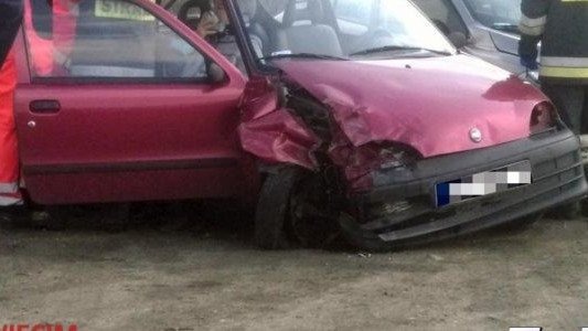 Zderzenie samochodów w Babicach – FOTO