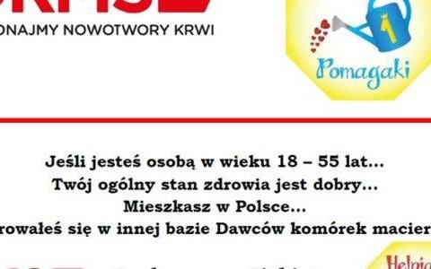 Pomożesz, bo możesz. Dzień Dawcy Szpiku w Jedynce