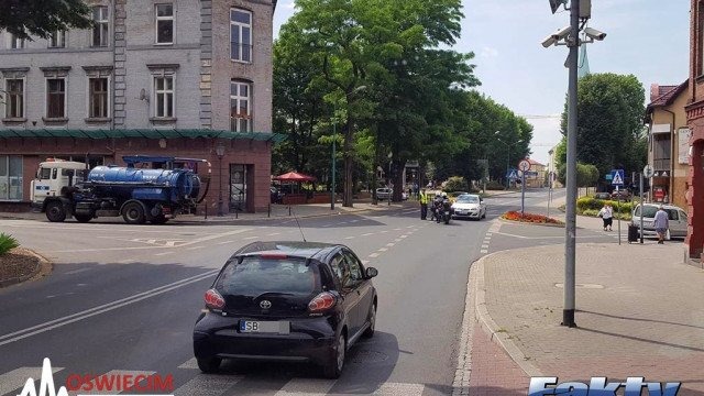 Korki! Utrudniony przejazd przez Oświęcim