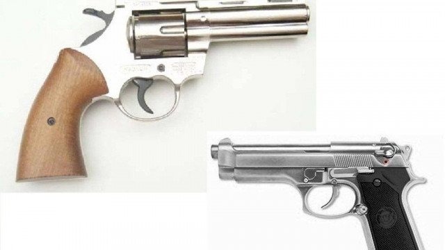 Broń na oświęcimskim targowisku