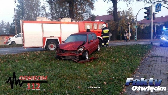 Zderzenie z busem, którym podróżowało osiem osób – FOTO