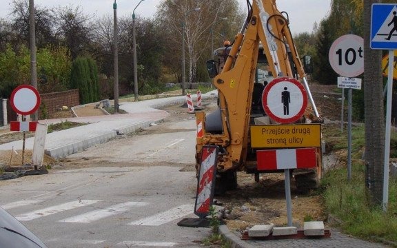 Ulica świętej Barbary zamknięta do połowy grudnia