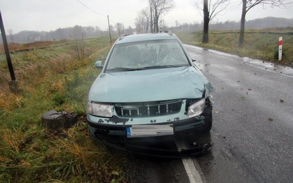 Pieszy zginął na drodze w Osieku – FOTO