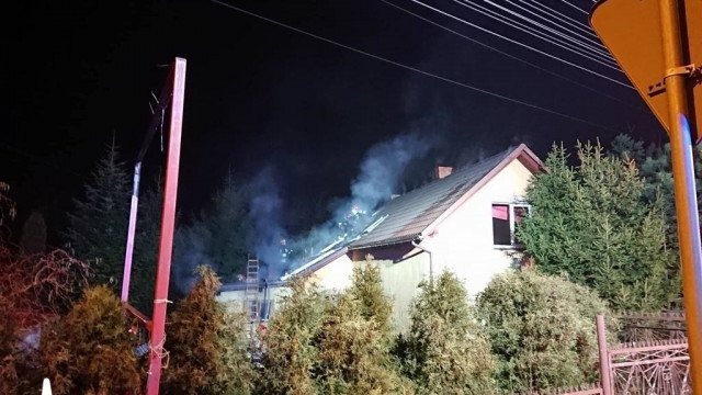 Pożar w kotłowni. W akcji cztery zastępy strażackie – FOTO