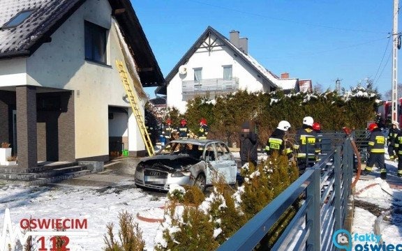 Dzisiaj płonęły samochód, dom i warsztat – FOTO