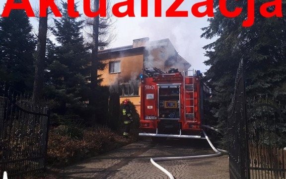 Dom w Lesie podpalił jeden z mieszkańców – AKTUALIZACJA