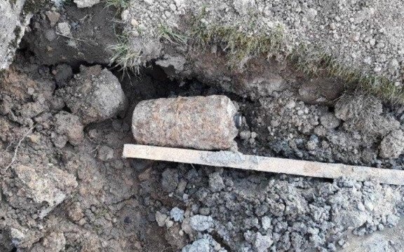 Niebezpieczne znalezisko w Bulowicach – FOTO