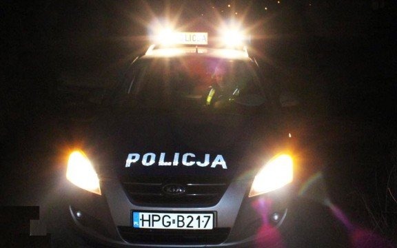 Śmierć na drodze w Łękach