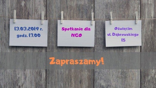 Działasz w sektorze NGO? Przyjdź na spotkanie i oceń współpracę z powiatem