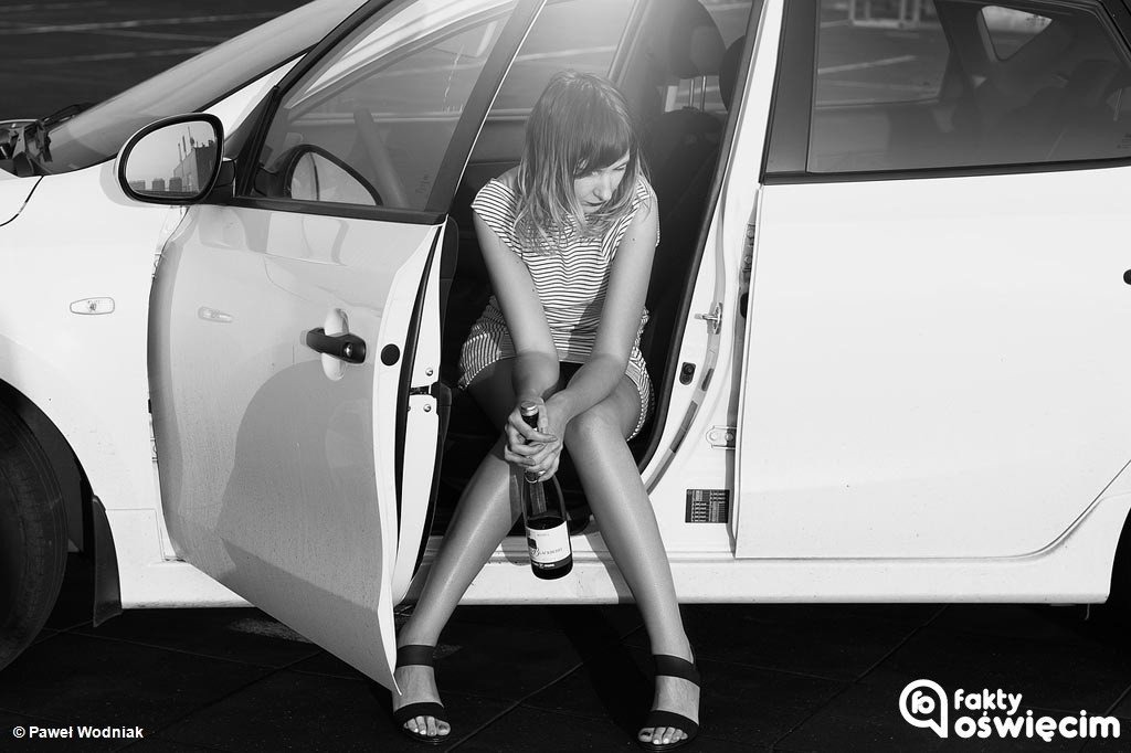 Upiła się i chciała odjechać z dziećmi