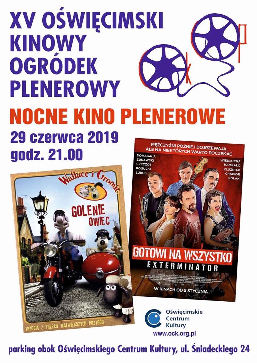 15. Oświęcimski Kinowy Ogródek Plenerowy na powitanie wakacji