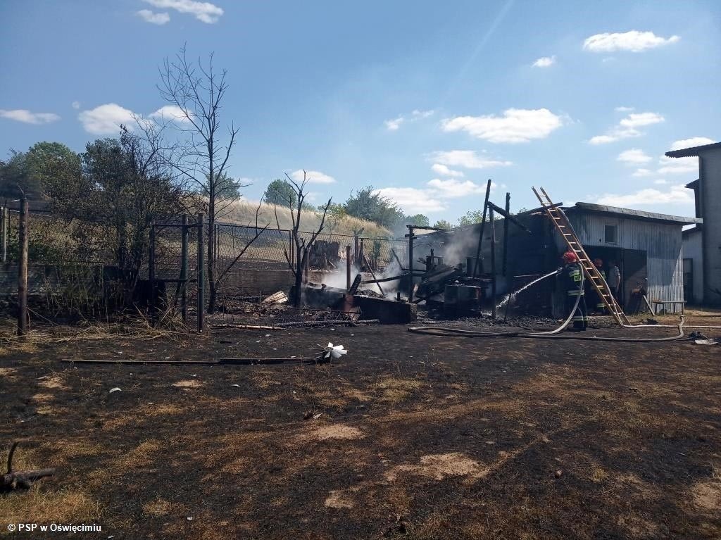 Osiem zastępów walczyło z pożarem – FOTO