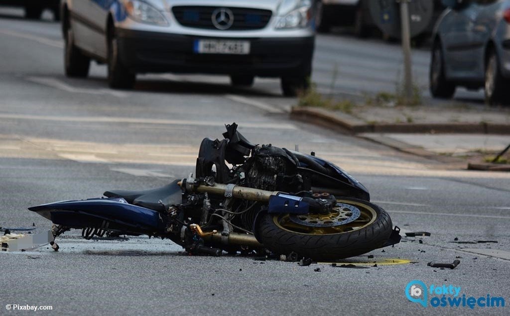 Policjant po służbie i pijany motocyklista