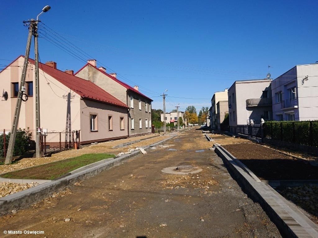 Prace na ulicy Orzeszkowej zakończa się początkiem grudnia