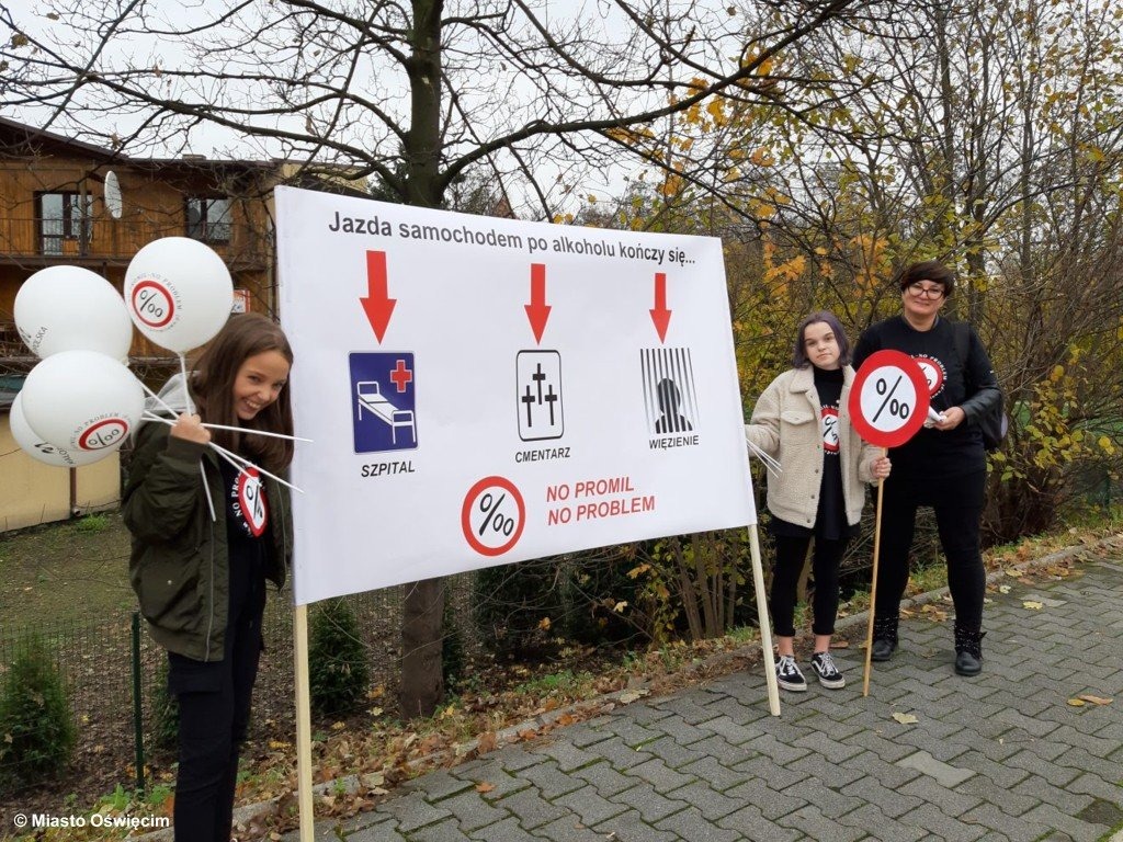 Dzieci i młodzież z apelem do kierowców – FOTO