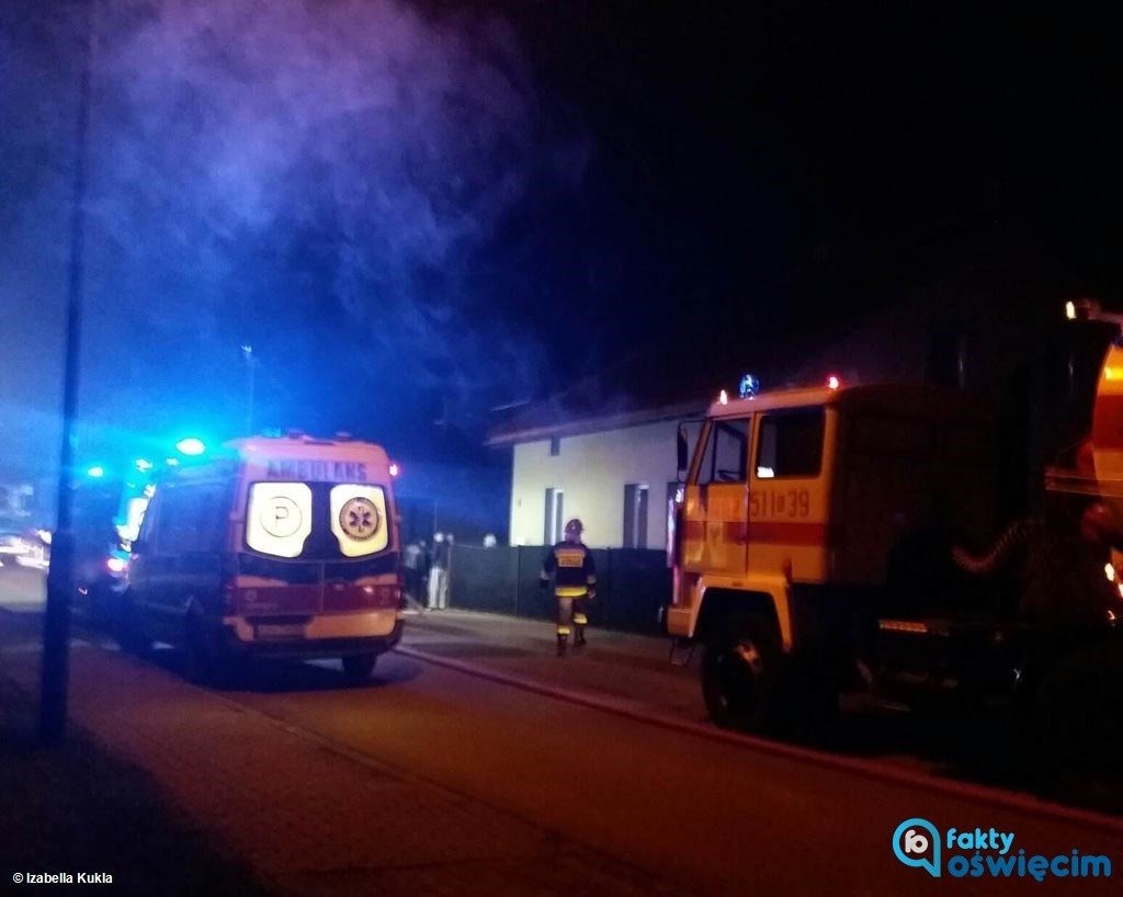 Pożar w domu jednorodzinnym. Nie żyje 86-latka – FILM, FOTO