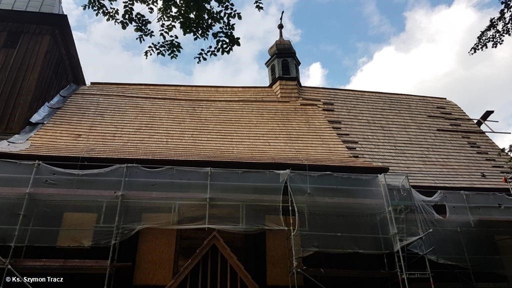Nowe oblicze starego kościoła w Polance Wielkiej