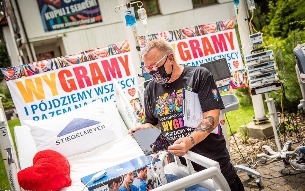 Łóżka dla szpitala od Wielkiej Orkiestry Świątecznej Pomocy