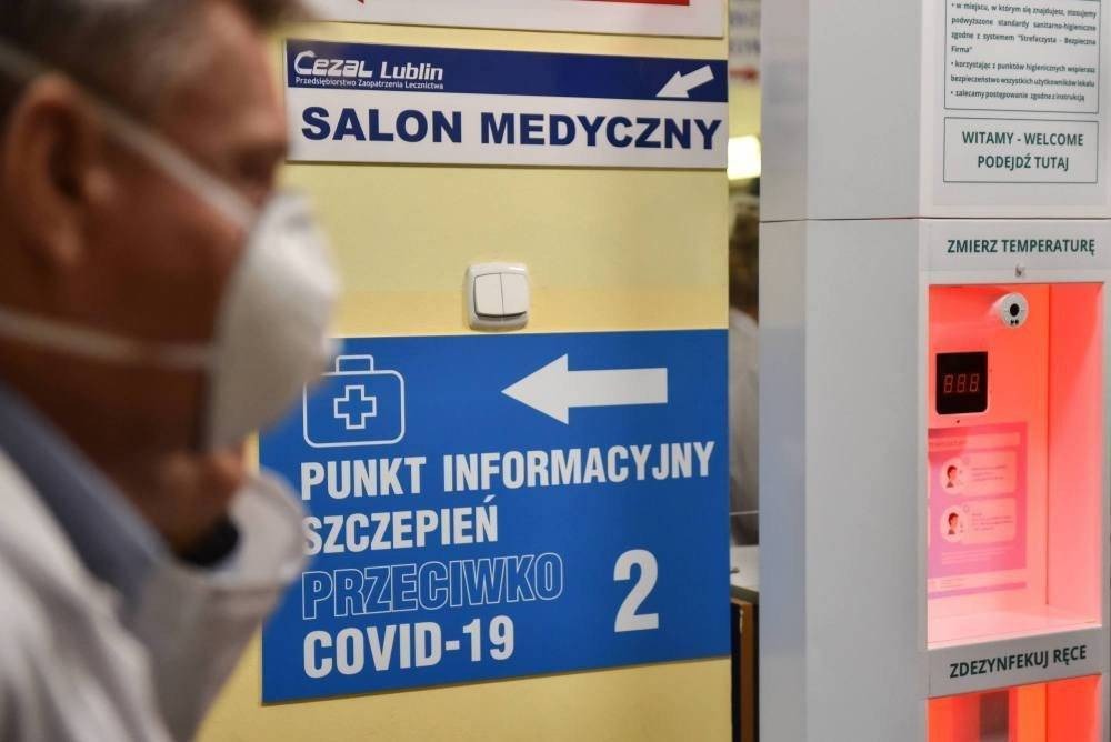 Mapa punktów szczepień w powiecie oświęcimskim