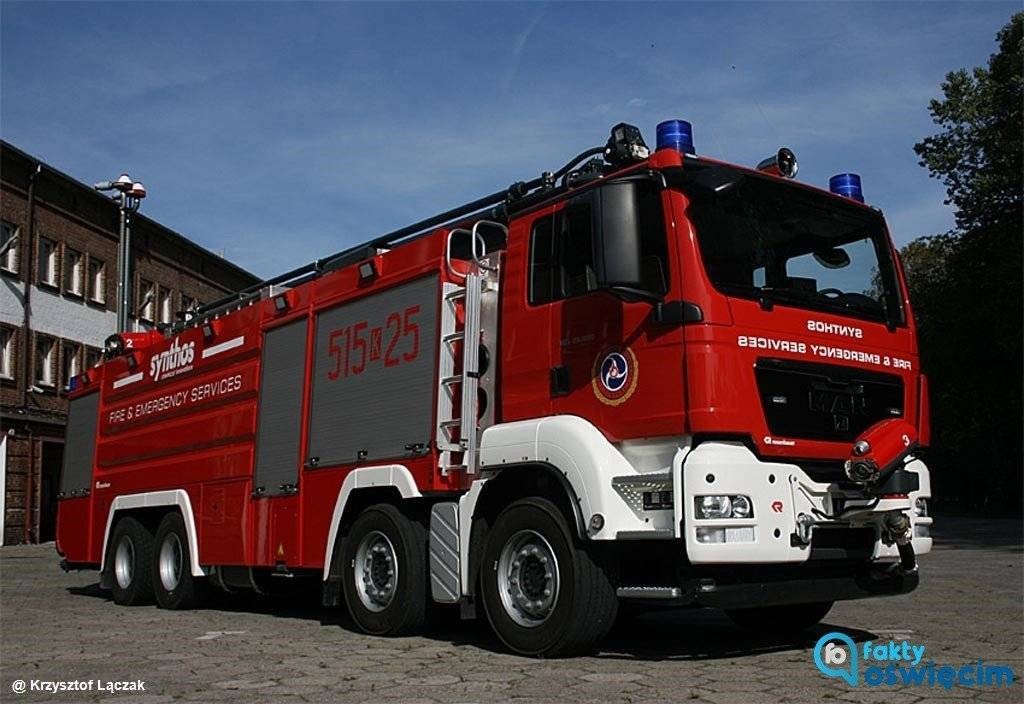 Pożar na terenie spółki Synthos