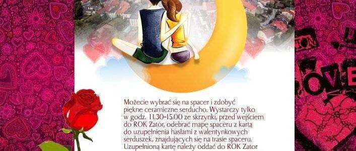 Walentynkowy spacer po Zatorze