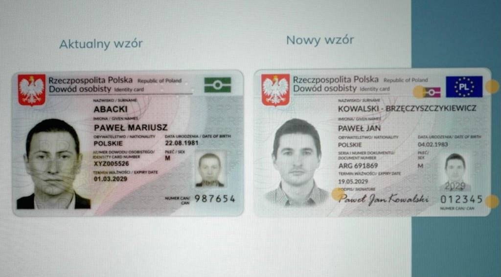 MSWiA przedstawiło nowe wzory dowodów osobistych