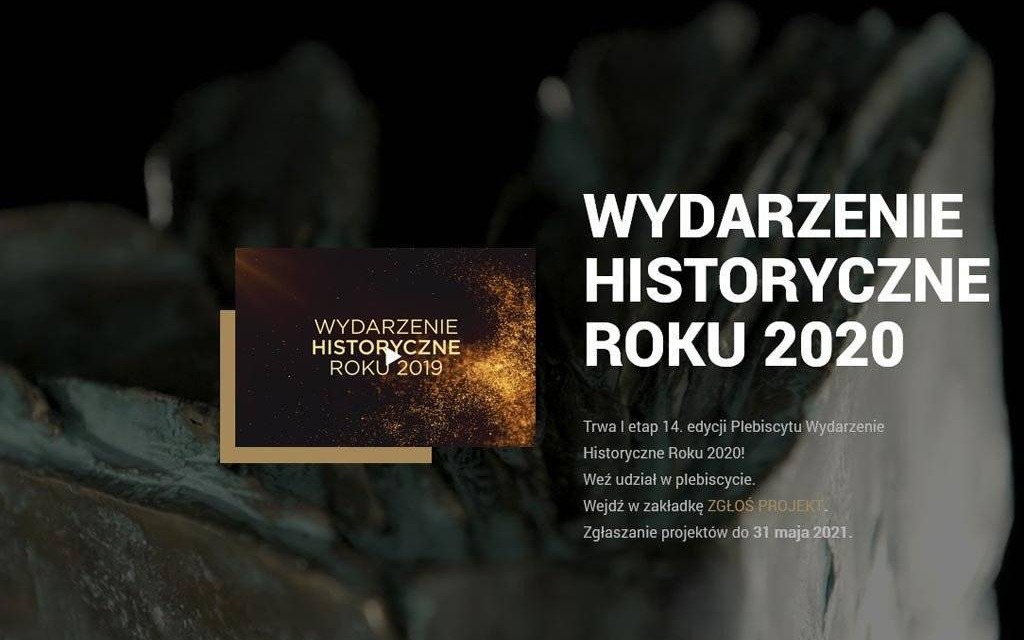 Zgłoś swój projekt do „Wydarzenia historycznego roku 2020”