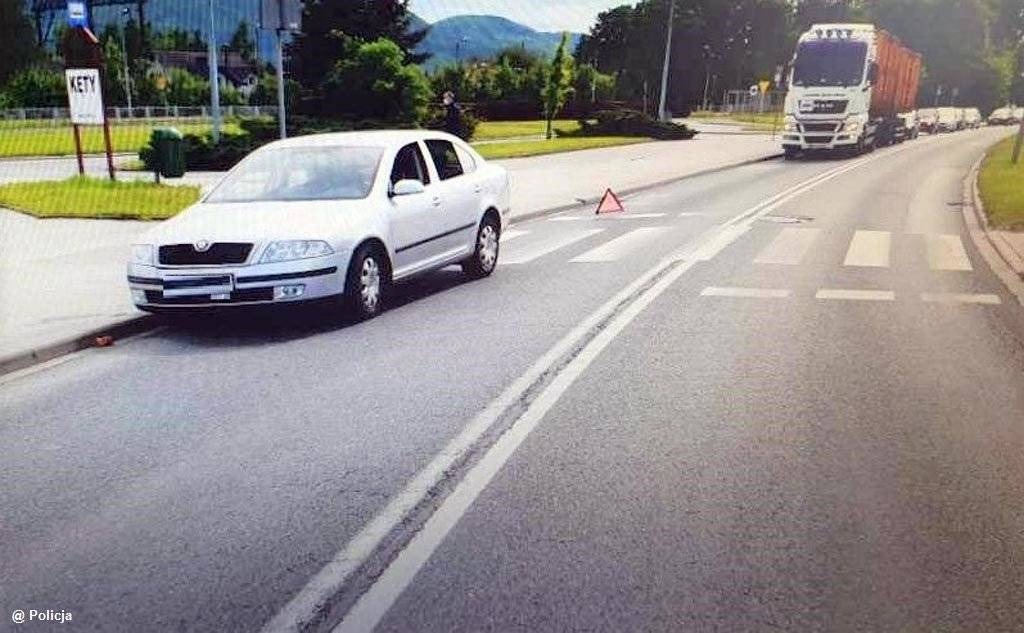 Potrącił 18-latkę na przejściu dla pieszych