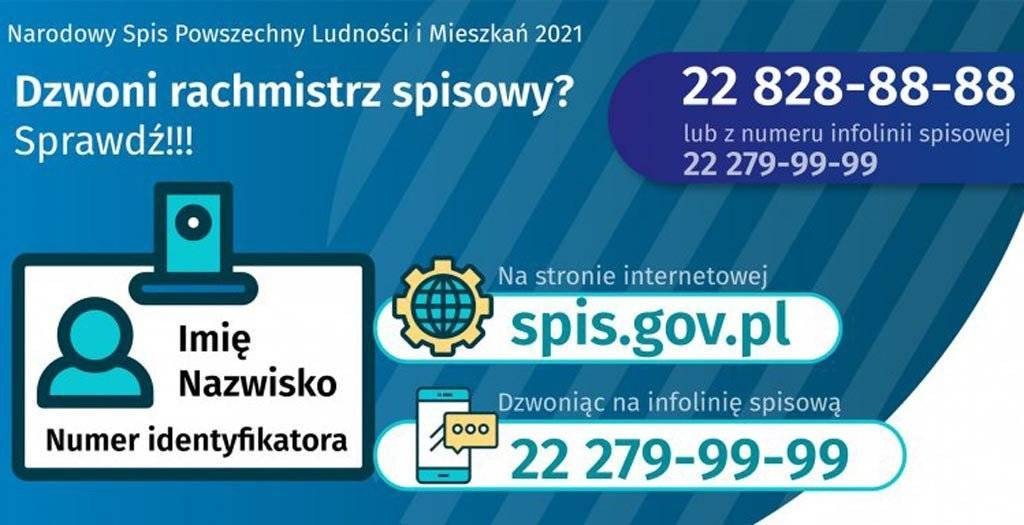 Rachmistrzowie spisowi ruszyli w teren. Uwaga na oszustów