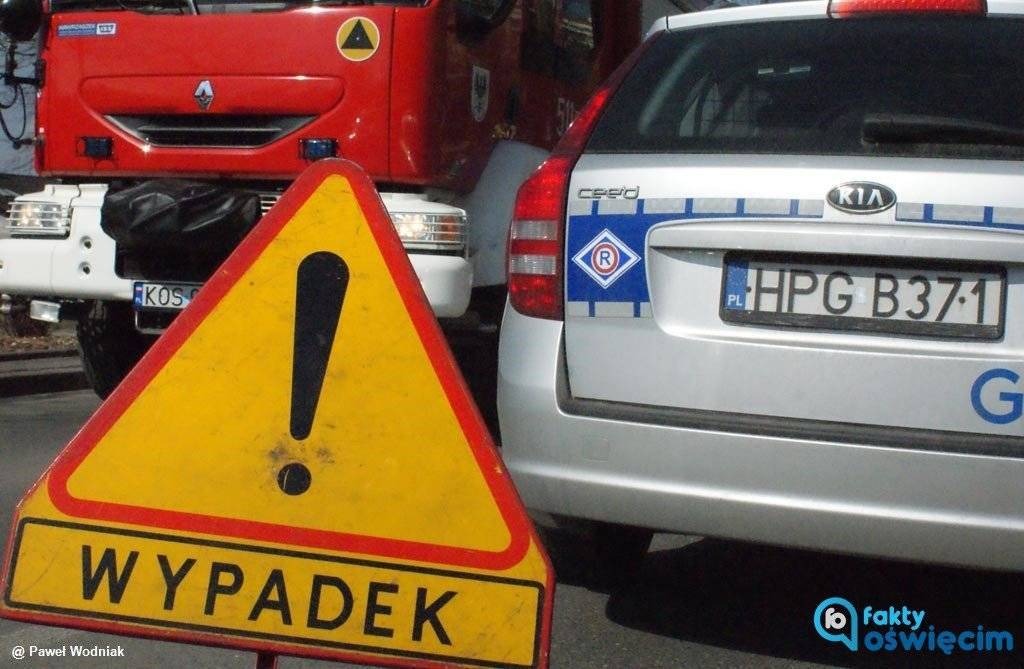 Osobówką najechał na skuter