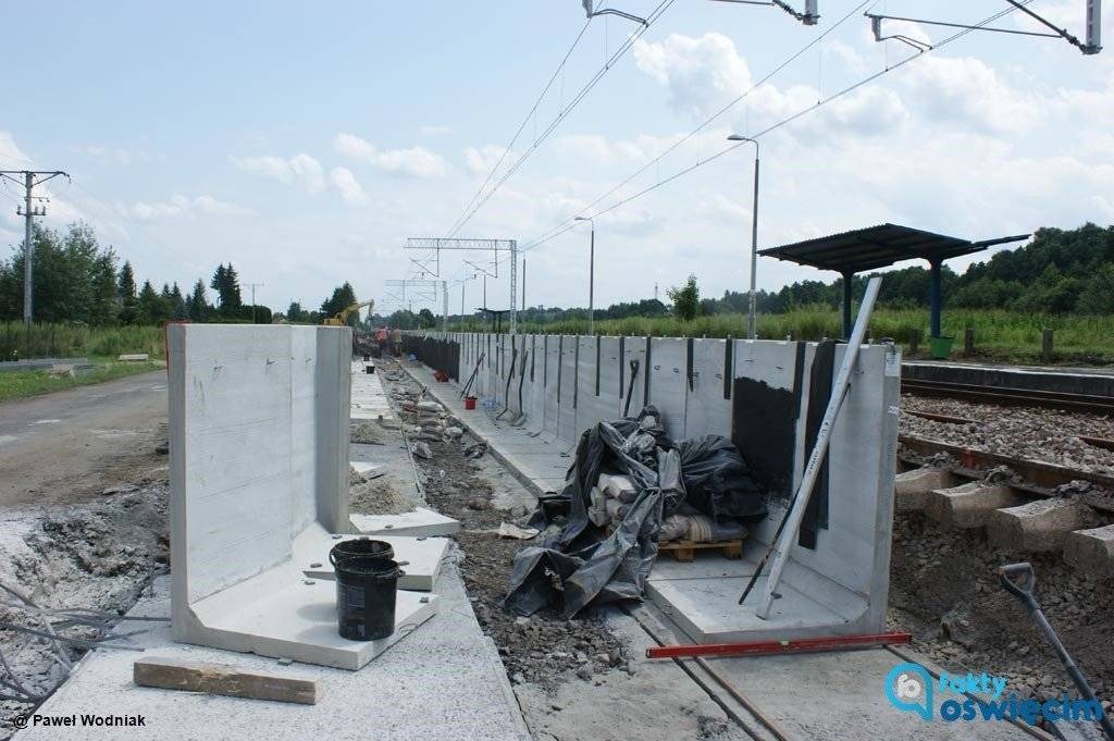 We Włosienicy powstaje nowy peron – FOTO