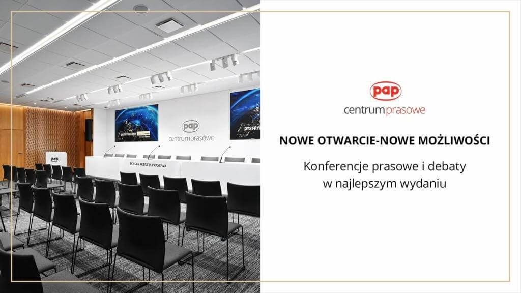 NOWE CENTRUM PRASOWE PAP: multimedialny obiekt w sercu Warszawy