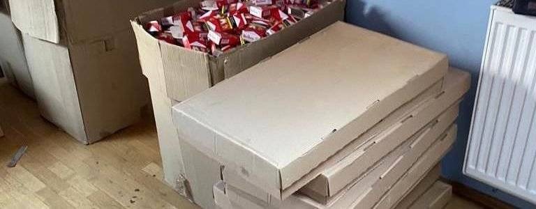 Zlikwidowali nielegalną wytwórnię papierosów – FILM, FOTO