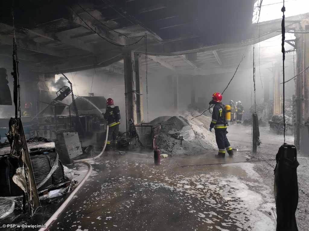 Pożar w Chełmku – AKTUALIZACJA