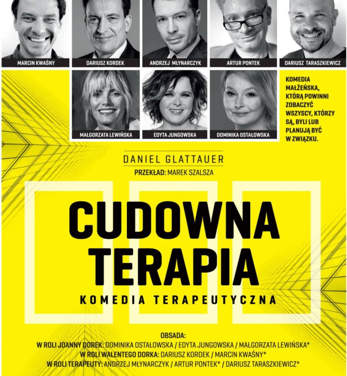 Bilety na spektakl Cudowna Terapia rozlosowane