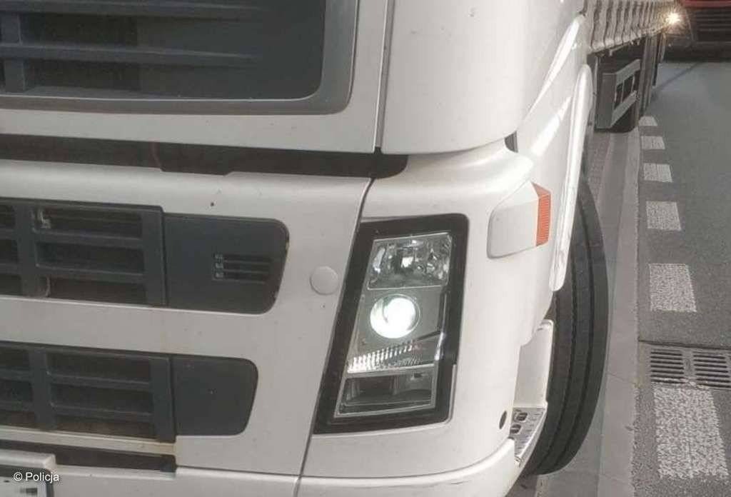 Ciężarówka zderzyła się z motocyklem