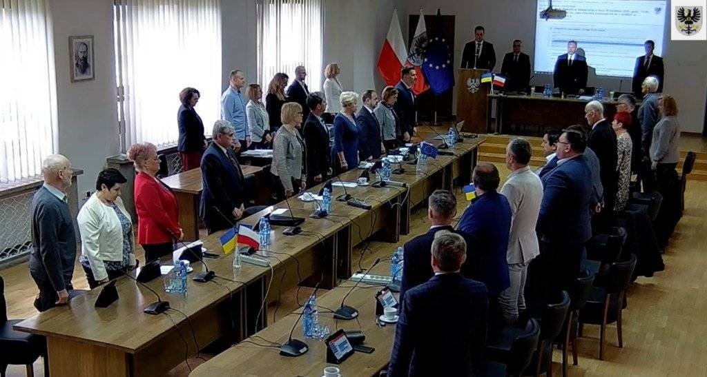 Uczcili pamięć ofiar zbrodni putinowskich na Ukrainie