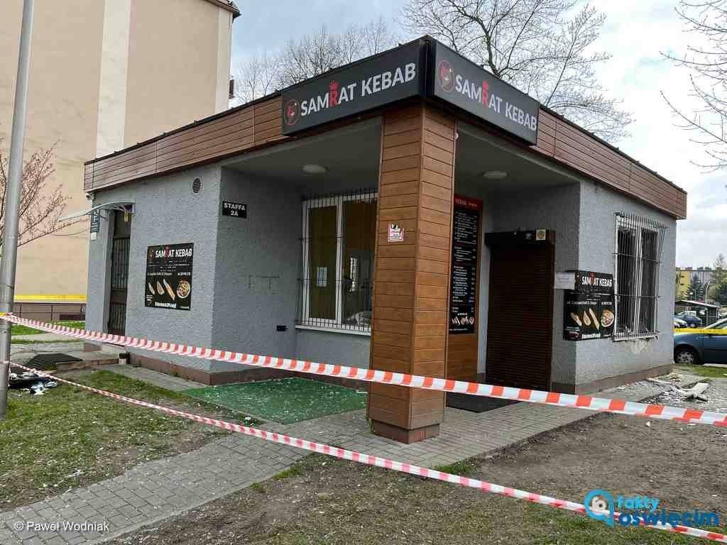 Pożar lokalu z kebabami – FOTO