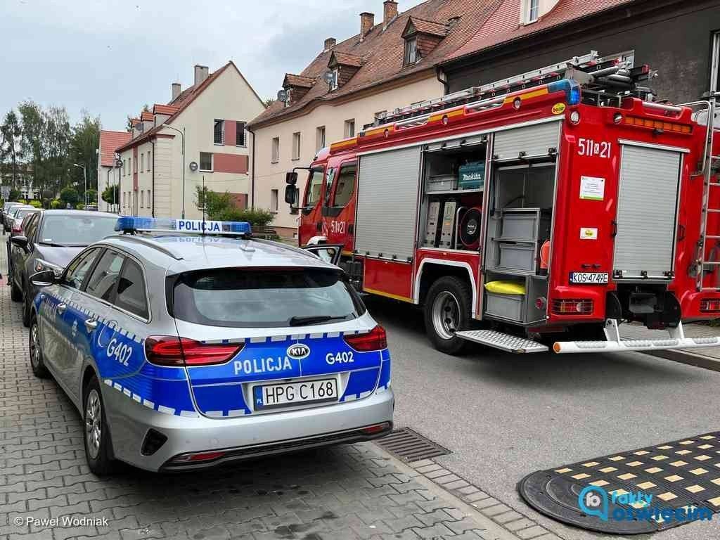 Nie otwierała drzwi. Policjant wszedł przez okno – FILMY, FOTO