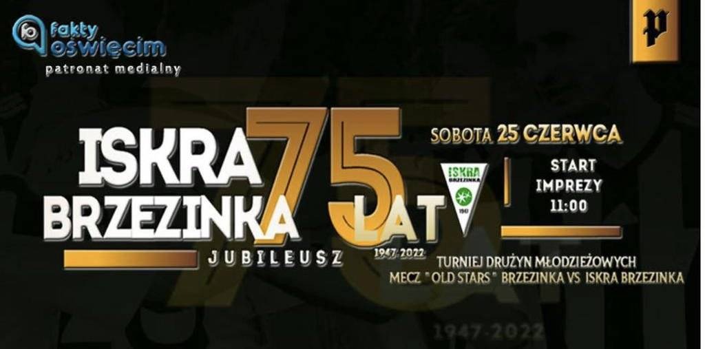 Iskra Brzezinka ma 75 lat. Świętuj razem z klubem